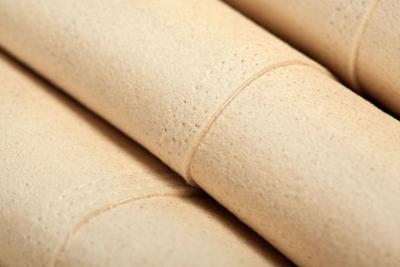 China Fibras PPS de Aramid sacos de filtro vitrificados 5 mícrons da pintura do revestimento para o filtro de saco à venda