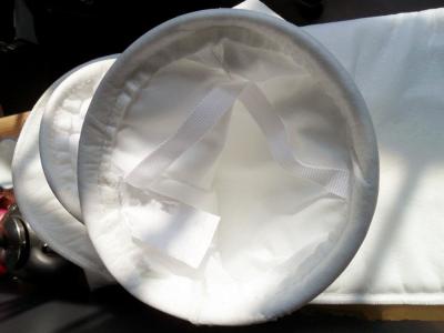 Китай Кольцо 4 дюймов пластиковое цедильный мешок нейлона сетки 150 микронов со стальным кольцом продается