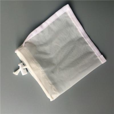 China 30 50 80 Mesh 210 Micron Nylon Mesh Filter Bag Zinc Plated For Nut Milk for sale