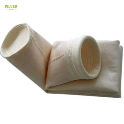 China Acrylic Polyester Nomex Needle Felt Filter Bag 550GSM For Industrial Dust for sale
