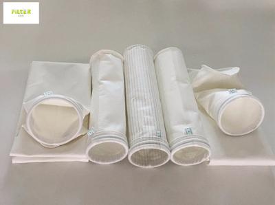 China Polyester Filter Sleeves 550GSM For Cement Plant Oil Water Repellent for sale