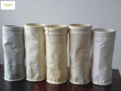 China Bolsos de filtro des alta temperatura de la fibra de vidrio para el polvo de acero del polvo del cemento en venta