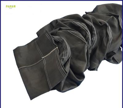 China Saco de filtro preto da fibra de vidro para a resistência de corrosão da planta do cimento à venda