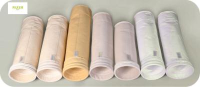 Chine Acrylique d'Aramid PPS PTFE de polyester senti par aiguille de sachet filtre de collecteur de poussière à vendre