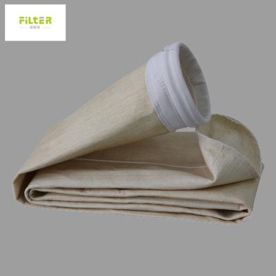 China High Efficiency 550GSM Nomex Aramid Dust Filter Bag In Steel Industry for sale