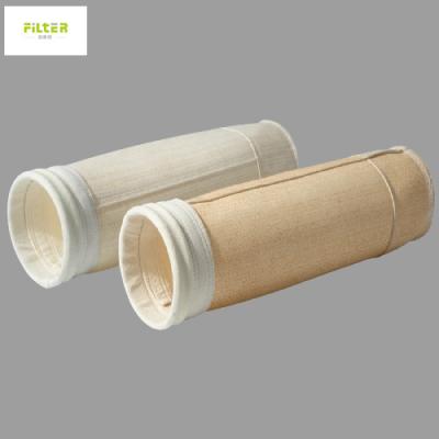 China Saco de filtro 500 do bolso de Nomex Aramid da fibra sintética - 550gsm industrial à venda