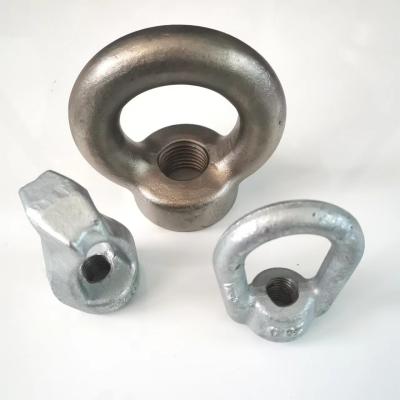 China Anti Corrosion Alloy Steel Forged Hardware , Multipurpose Lifting Eye Nut Ring for sale