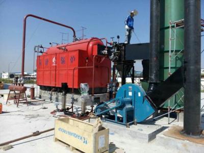 China Hand Firing Single Drum Horizontal Biomass Wood Fuel Steam Boiler for Factory for sale