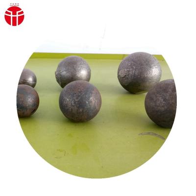 China 120mm Steel Grinding Balls 62HRC Grinding Media Steel Balls for sale