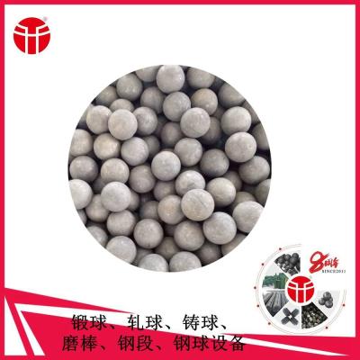 China Heat Treated Forged Steel Grinding Balls Impact Value ≥12J/Cm2 20-150mm à venda