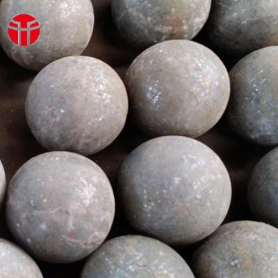 China Core Hardness ≥45HRC Forged Grinding Balls With Polishing Impact Value ≥12J/Cm2 à venda