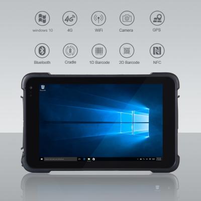 China 3G 8500mAh 8inch Windows Tablet , Z3735F IP67 Windows Tablet for sale