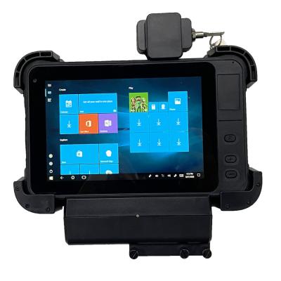 China Bluetooth NFC 1000nits Windows 10 7 Inch Rugged Tablet PC Intel Z8350 for sale