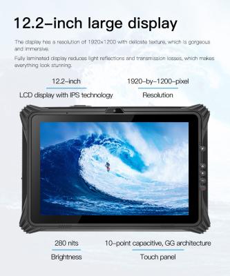 Chine Windows tablette rocailleuse de 10 IPS avec 2.0MP avant Rear 8.0MP Camera à vendre