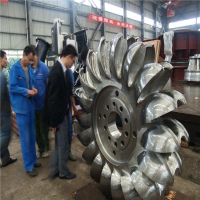 China Hydraulic Hydropower Plant Components Forged Forging Steel Turbine Runners for sale