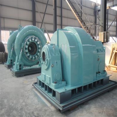 Chine Types de turbines utilisées dans des usines d'énergie hydroélectrique à vendre