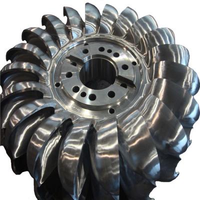 China High Efficiency Stainless Steel Pelton Turbine Runner  For Hydropower Project for sale
