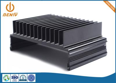 China Protuberancia de aluminio del OEM que procesa el disipador de calor para el inversor fotovoltaico en venta