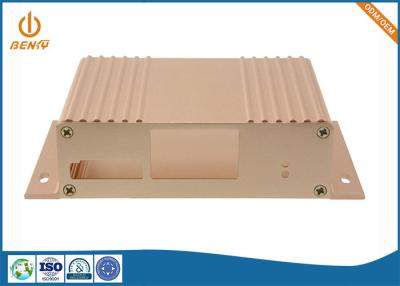 China 6063 T5 T6 sacaron el recinto de aluminio del dispositivo de la electrónica de la caja de la caja en venta