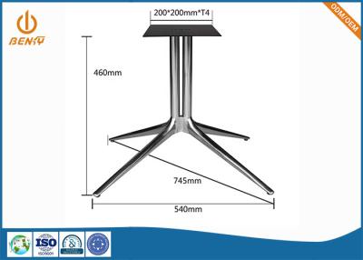 China OEM Aluminum ADC12 Office Furniture Spare Parts Metal Coffee Tables for sale
