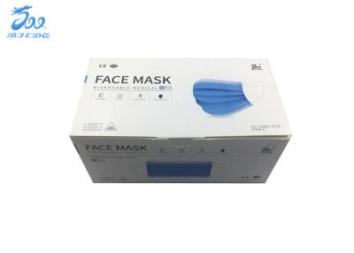 中国 反塵の衛生学単一のヘッドバンドが付いている使い捨て可能なマスクの外科口のマスク 販売のため