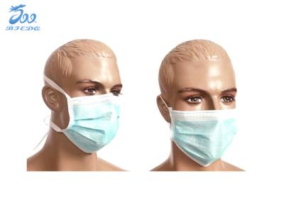 China Máscara protetora médica descartável de 95% BFE anti vírus de 3 camadas à venda