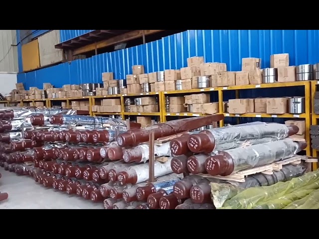 Warehouse for excavator chisel and breaker parts