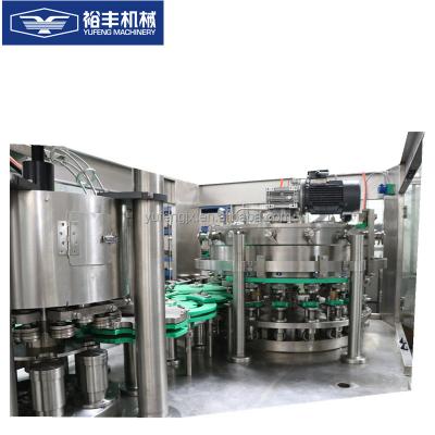China Aluminum Beverage Can Carbonated Soft Drink Canning Machine for sale