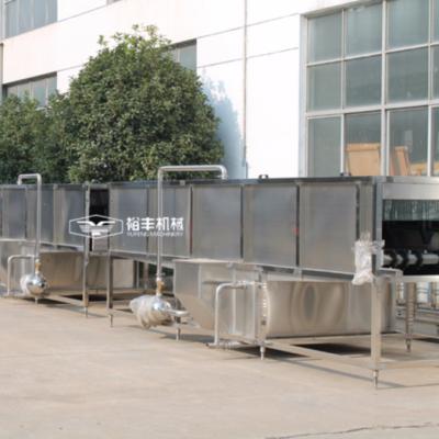 China Beverage Juice Spraying And Production Line Cooling System For Bottles en venta