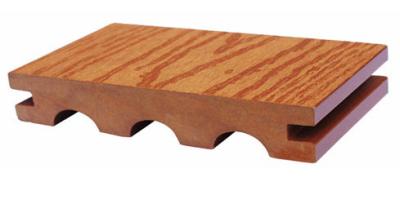 China 140X30 Arched Deck Wood Grain Natural Feeling with Real Wooden Deck Tiles for sale