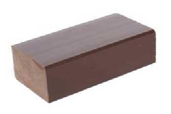 China 50x30 decking accessories with 50x30 mm wpc solid joist 30mm thickness for sale