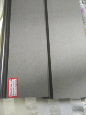China 148x21 wood plastic composite wpc wall cladding wall panels 148x21 brushing surface for sale