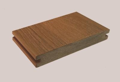 China 140X20 25 years warranty anti-UV wood grain surface co extrusion capped wpc outdoor deck for sale
