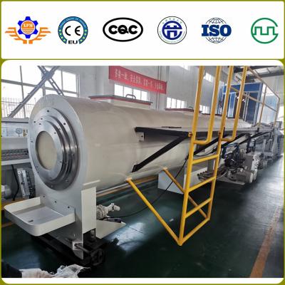 China Automated 37Kw Double Screw 20-50MM PVC Pipe Production Line Plastic Pipe Extruder Te koop