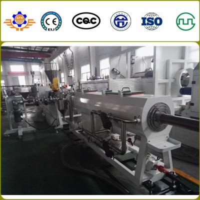 China 110 - 250MM 250 - 450Kg/H Twin Screw Pvc Pipe Machine Line Plastic Water Pipe Making Machine Te koop