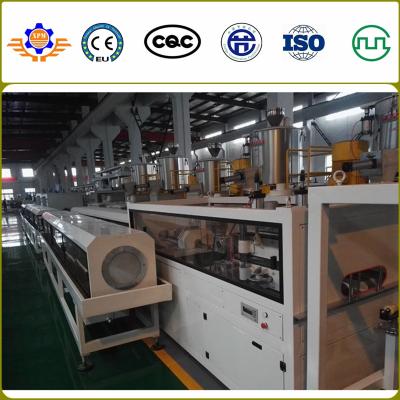 China 16 - 63mm HDPE PP Pipe Extrusion Line HDPE PP Pipe Making Machine ABB Inverter for sale
