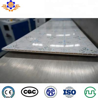 Cina Plastic Composite PVC Wood Decking Fence Wall Door Panel Extrusion Line Machine in vendita