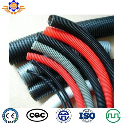 China Plastic Corrugated Pipe Making Machine 60Kg/H HDPE Conduit Making Line for sale
