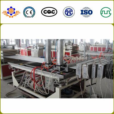 China PVC Ceiling Panel Extrusion Line equipped With ABB Inverter Siemens Motor Schneider Electric zu verkaufen