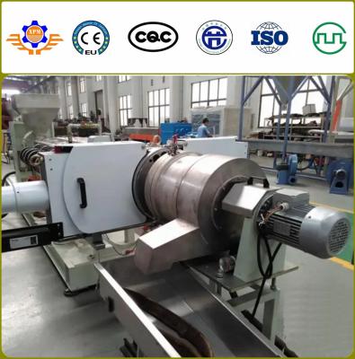 China 200 - 500kg/H PVC Pelletizing Extrusion Line PVC Pellets Machine Hot Mold Cutting for sale