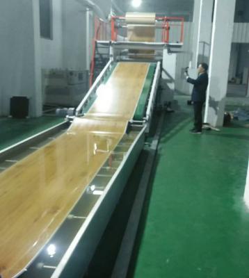China LVT PVC Floor Making Machine | LVT Flooring Production Line | Schneider Electric | Siemens Motor Te koop