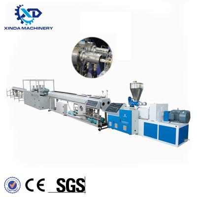 China SJ-75/30 PE Pipe Extrusion Line For Plastic Pipe Making Machine Te koop