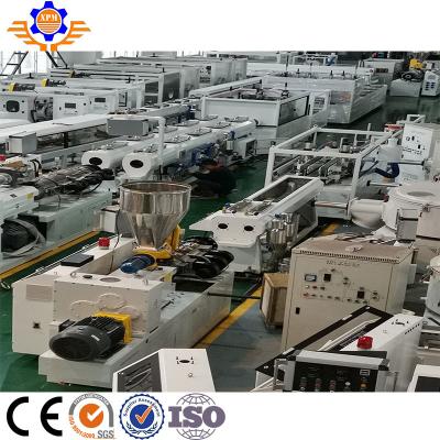 China Pressure PVC Pipe Extrusion Line Adjustable Cutting Speed Max 63mm Cutting Pipe for sale