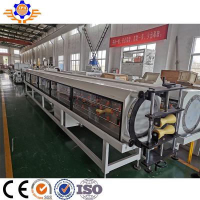China Línea 3m/Min Plastic Pipe Manufacturing Machine de la protuberancia del tubo de 250-630M M 160Kw PP PE en venta