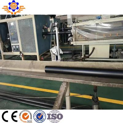 China 63 - 250MM HDPE Plastic Single Screw PE Extruder Machine Polyethylene Gas Pipe Te koop