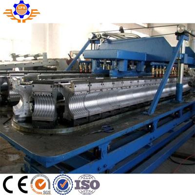 China 50 - 200mm PE Pipe Extrusion Line For Plastic Single Wall Corrugated Pipe Machine zu verkaufen