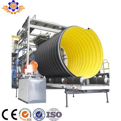 China 6m 110mm PE PP PVC Pipe Extrusion Line Pvc Single Wall Corrugated Pipe Line for sale