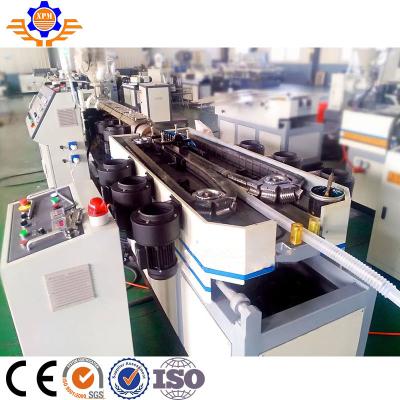 China 6-50MM Plastic Nylon PE Corrugated Pipe Making Machine  Production Line Machine for sale