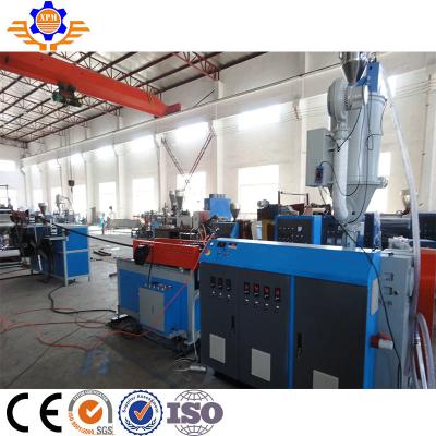 China 63-110MM HDPE PPR PVC Corrugated Pipe Machine EVA PA Pvc Pipe Extrusion Machine Line for sale