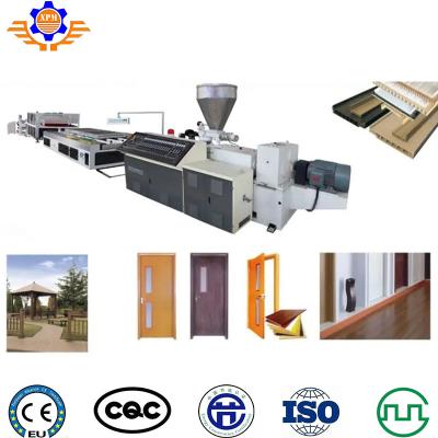 China PVC/UPVC Window And Door Profile Frame Extruder Pvc Profile Extrusion Machinery Line Plastic Production Line for sale
